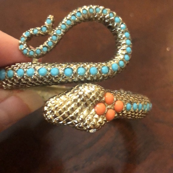 Serpent Bangle Bracelet - Picture 2 of 11